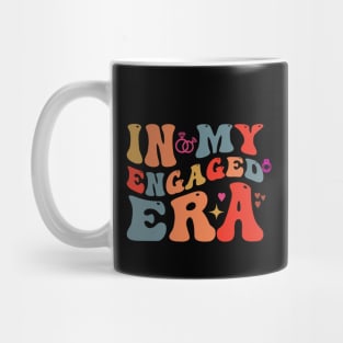 Retro In My Engaged Era Engagement Fiance Mug